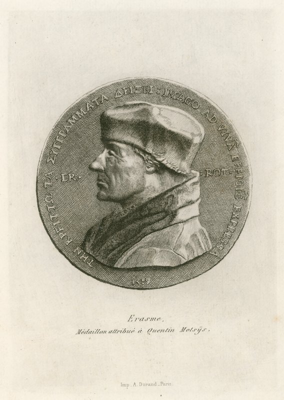 Erasmus, Quentin Massys