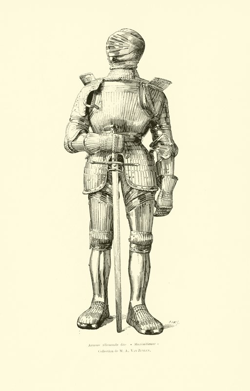 Alman Maximilian zırh takımı by Belgian School