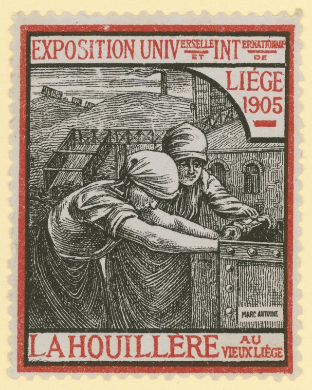 Uluslararası Sergi, Liege, 1905 by Belgian School