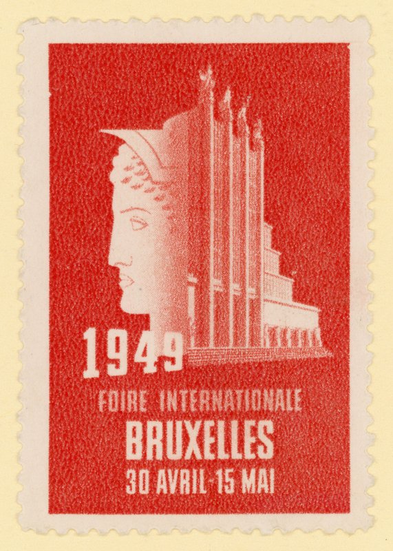 Uluslararası Fuar, Brüksel, 1949 by Belgian School