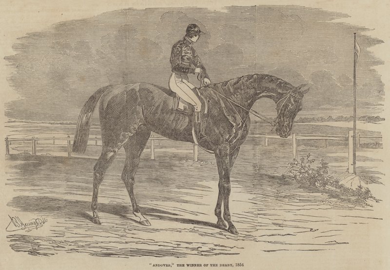 Andover, Derbinin Galibi, 1854 by Benjamin Herring