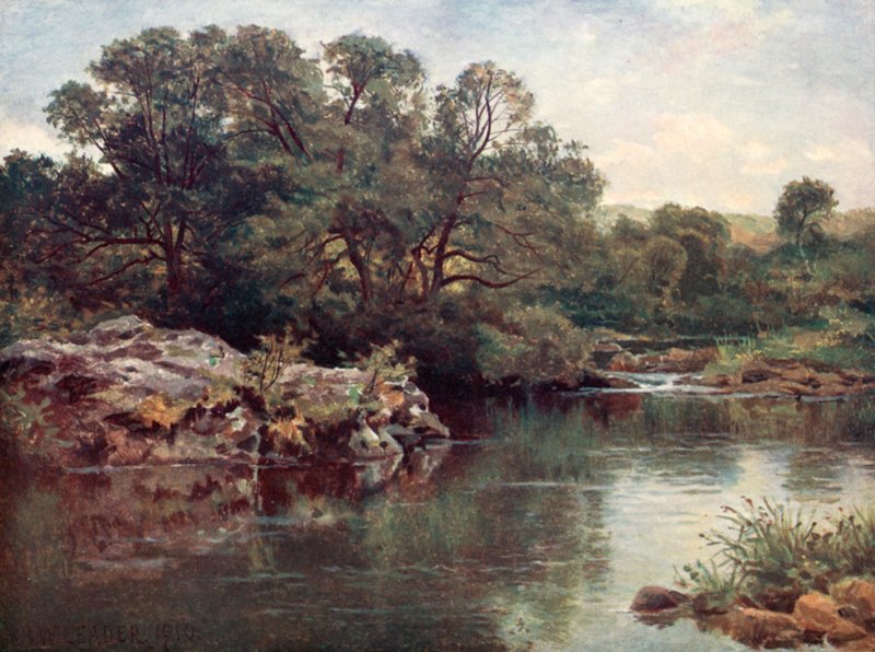Llugwy Nehri üzerinde, Capel Curig