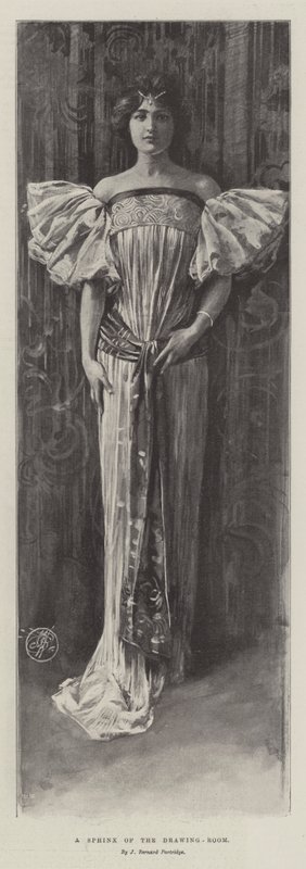Misafir Odası Sfenksi by Bernard Partridge