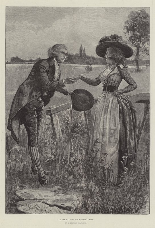 Dedelerimizin günlerinde by Bernard Partridge