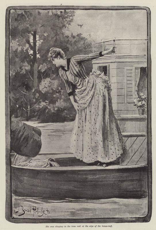 Bir Tekne Evinin Garip Maceraları, William Black by Bernard Partridge