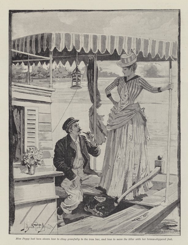 Bir Tekne Evinin Garip Maceraları, William Black by Bernard Partridge