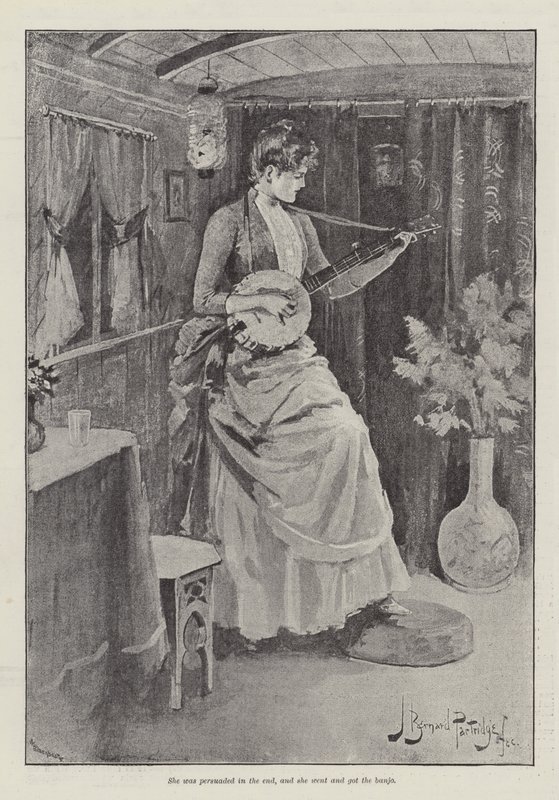 Bir Tekne Evinin Garip Maceraları, William Black by Bernard Partridge