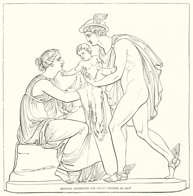 Merkür, Bebek Bacchus