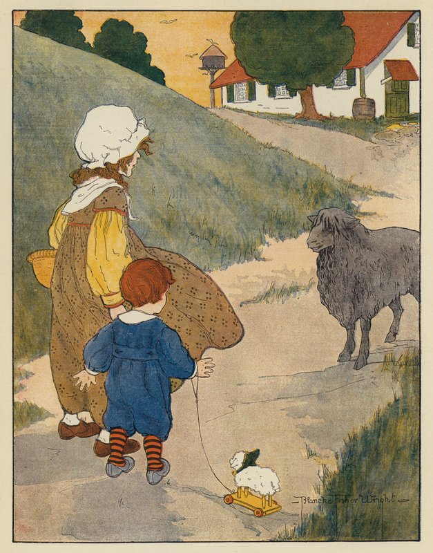 Veya, veya, Kara Koyun by Blanche Fisher Wright