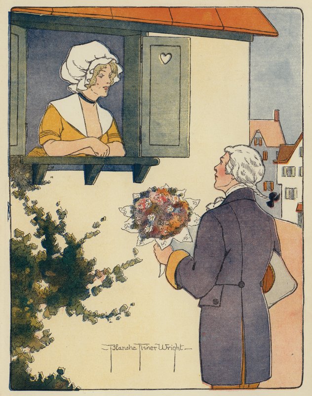 Genç Roger ve Dolly by Blanche Fisher Wright