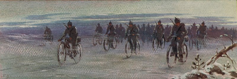 Finlandiya'daki Alman bisiklet birlikleri, Finlandiya İç Savaşı by Boris Vasilievich Zvorykin