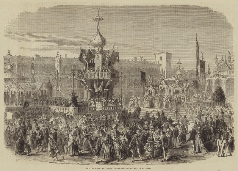 Venedik Karnavalı, St Mark Meydanı
