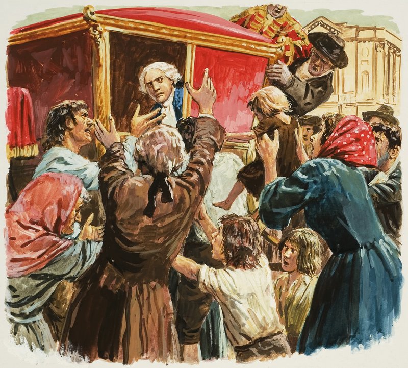 Louis XV At Arabasında by C.L. Doughty