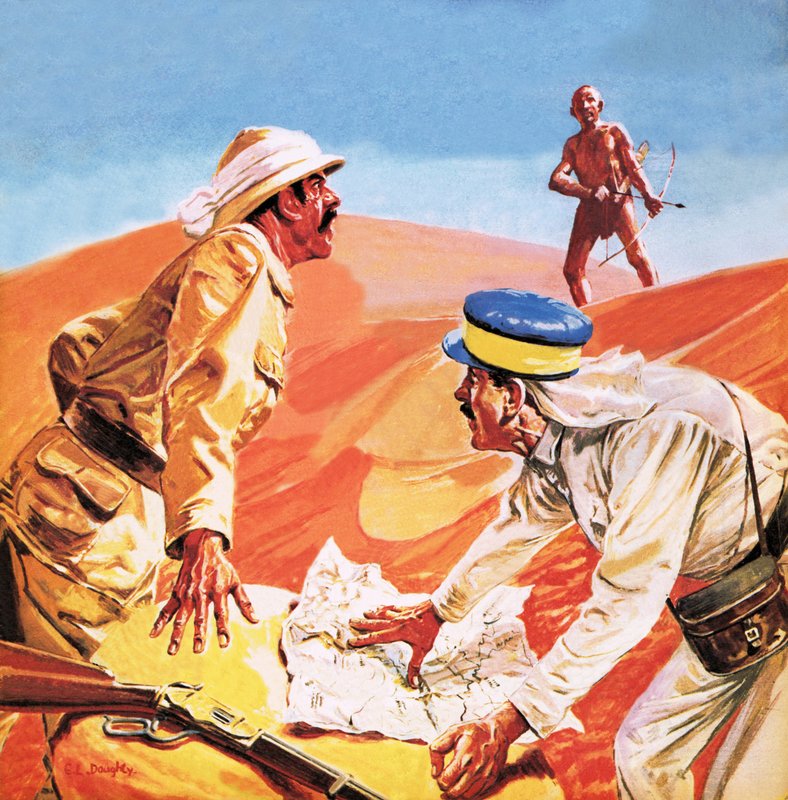Kayıp Şehri Aramak -- Kalahari