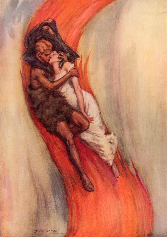 Aşkın Dili (renkli lito) by C. Dudley (after) Tennant