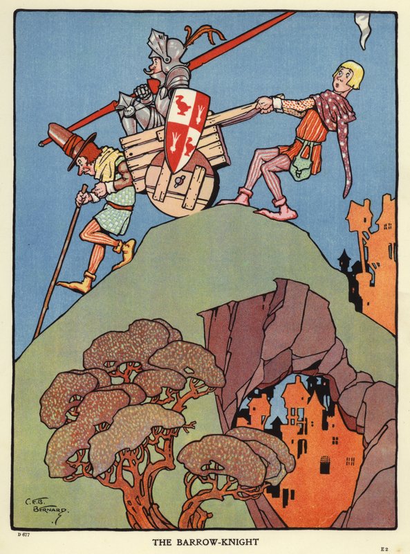 Höyük şövalyesi (renkli taş) by C. E. B. Bernard
