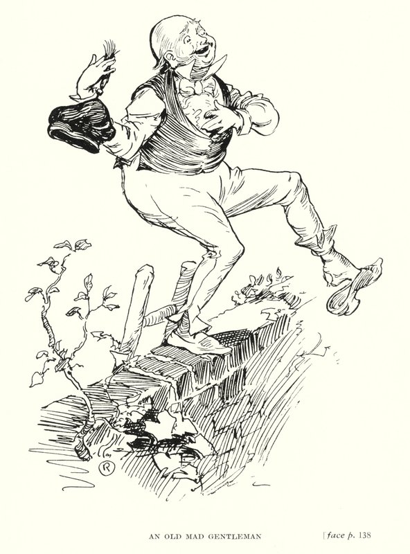 Dickens karakteri: Bayan Wilfer (taş) by Captain Edward Henry Handley Read