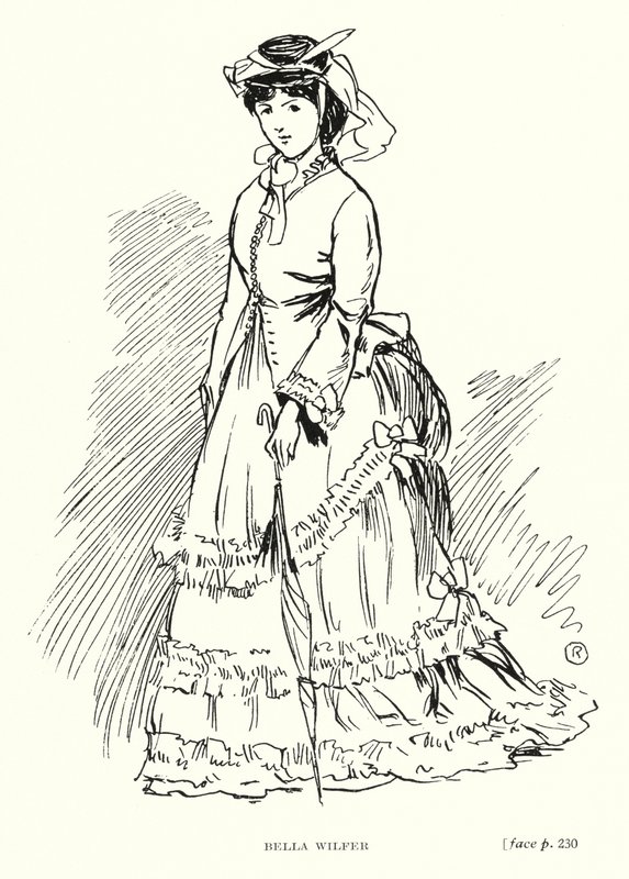 Dickens karakteri: Bella Wilfer (taş) by Captain Edward Henry Handley Read