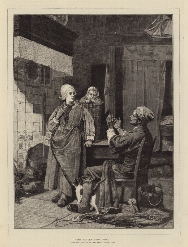 İşten Dönüş by Carl Julius Lorck