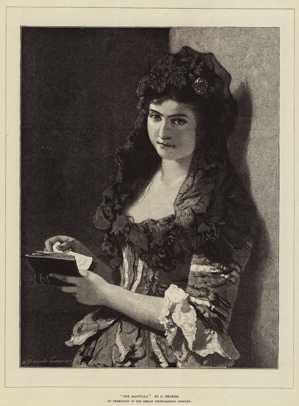 Mantilla by Carl Ludwig Friedrich Becker