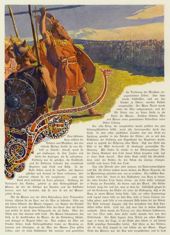 Odin, Aesir-Vanir Savaşı