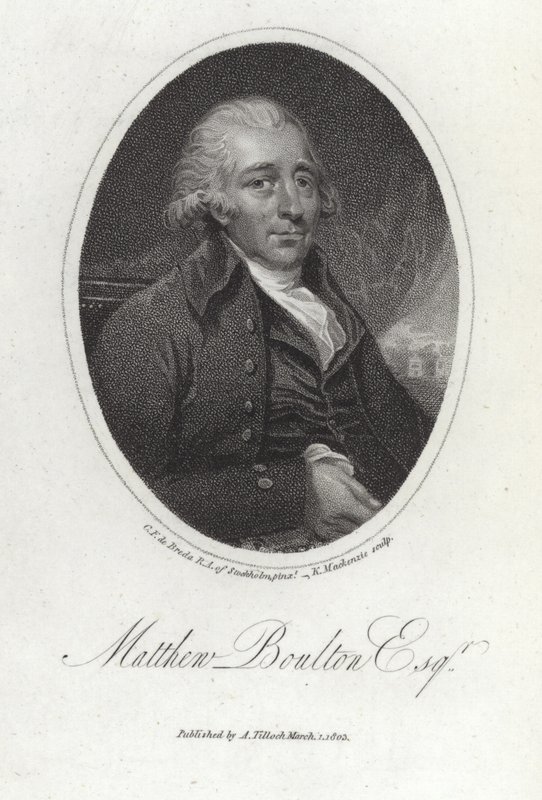 Matthew Boulton  by Carl Frederik van Breda