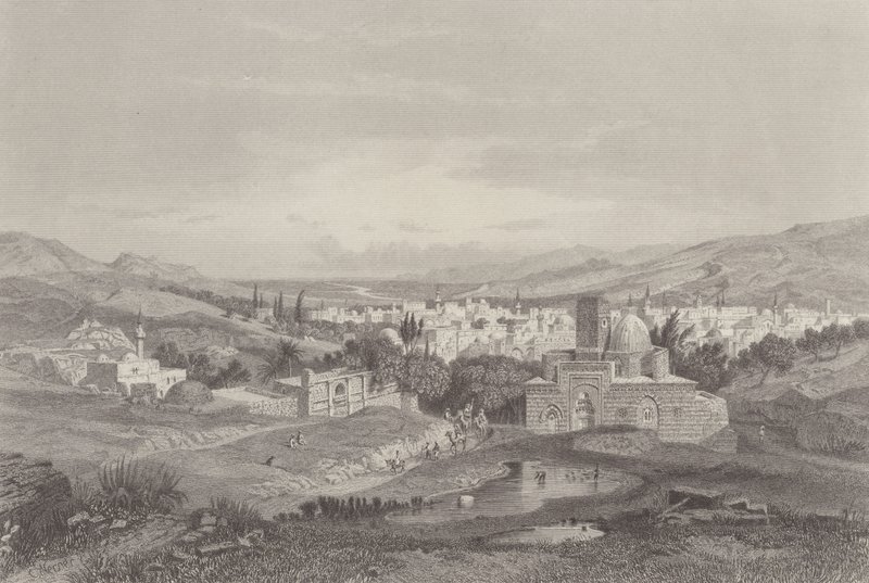 Şam Nehirleri by Carl Friedrich Heinrich Werner