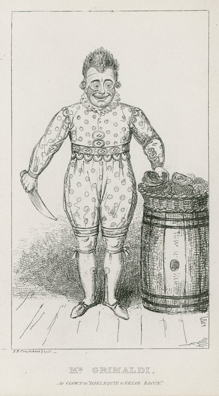 Bay Joseph Grimaldi, Harlequin ve Friar Bacon