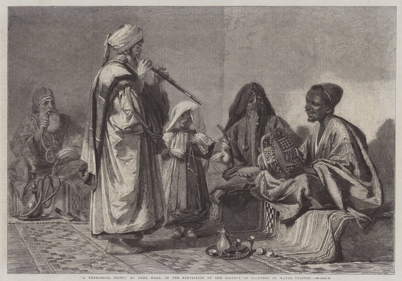 Bir Prova, Kahire by Carl Haag