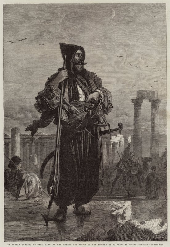 Bir Suriyeli Gowass by Carl Haag