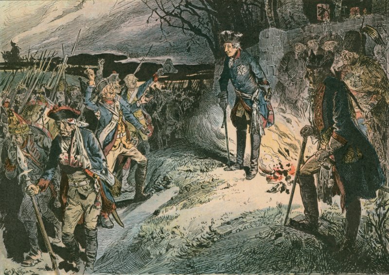 Büyük Frederick (1712-1786), 1758