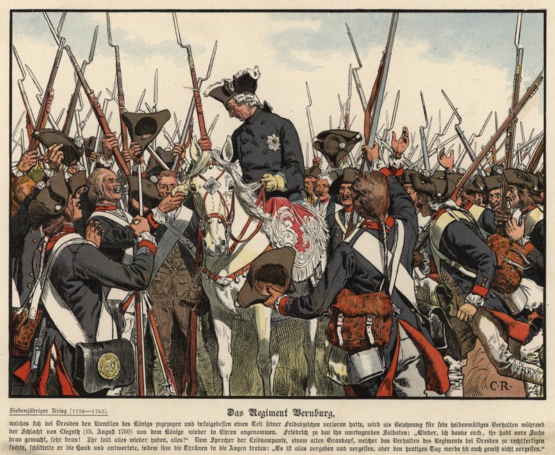 The Bernburg Regiment  by Carl Röchling