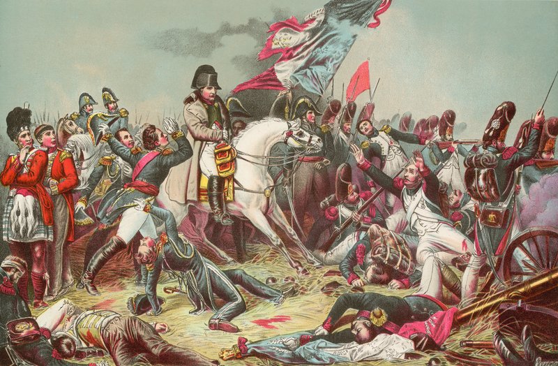 Waterloo Savaşı by Carl von Steuben