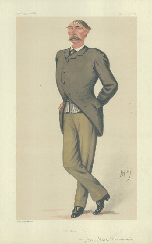Genel Frederick Marshall by Carlo Pellegrini