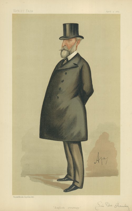 Korgeneral Sir Edward Bruce Hamley by Carlo Pellegrini