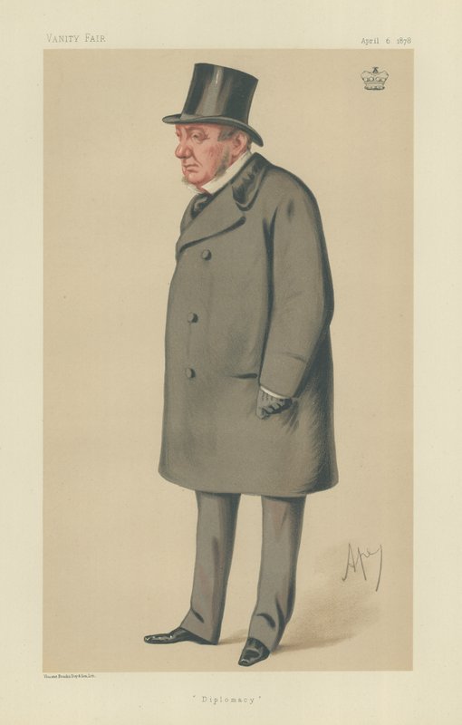 Lord Lyons (renkli taş) by Carlo Pellegrini