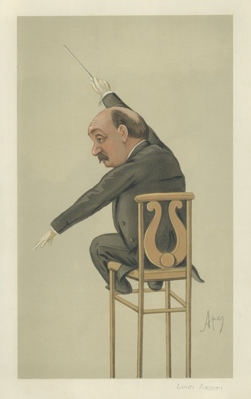 Luigi Arditi by Carlo Pellegrini