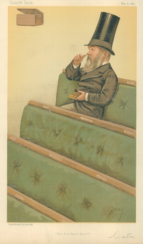 Bay Charles Nicholas Warton, Duyun Duyun Duyun, 10 Mayıs 1884, Vanity Fair karikatürü by Carlo Pellegrini