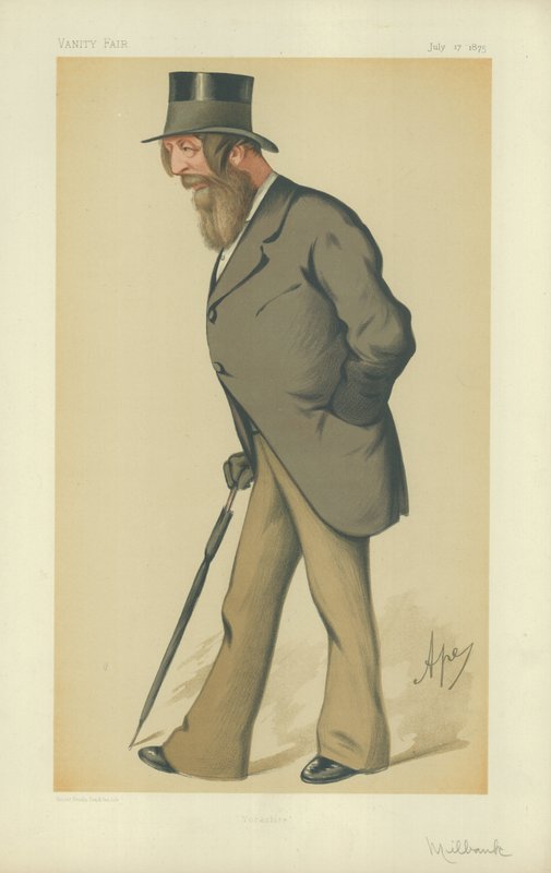 ಶ್ರೀ ಫ್ರೆಡೆರಿಕ್ ಅಕ್ಲೋಮ್ ಮಿಲ್ಬ್ಯಾಂಕ್ ಟರ್ಕ್ by Carlo Pellegrini