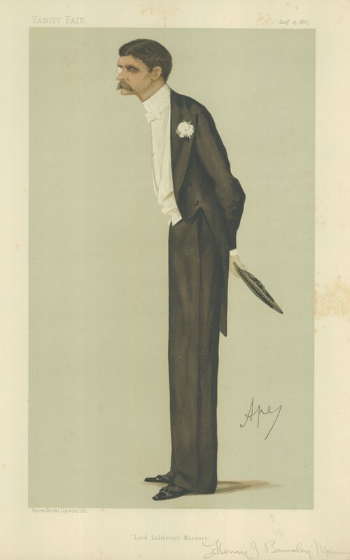 Bay Henry John Brinsley Görgü by Carlo Pellegrini