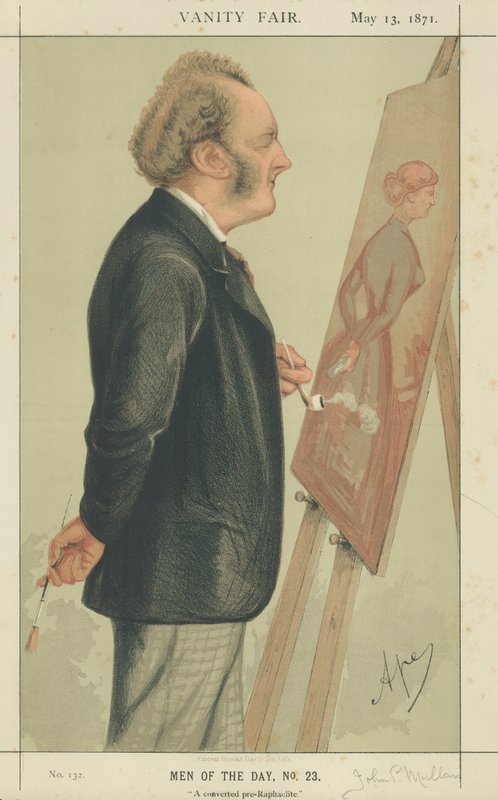 Mr John Everett Millais  by Carlo Pellegrini