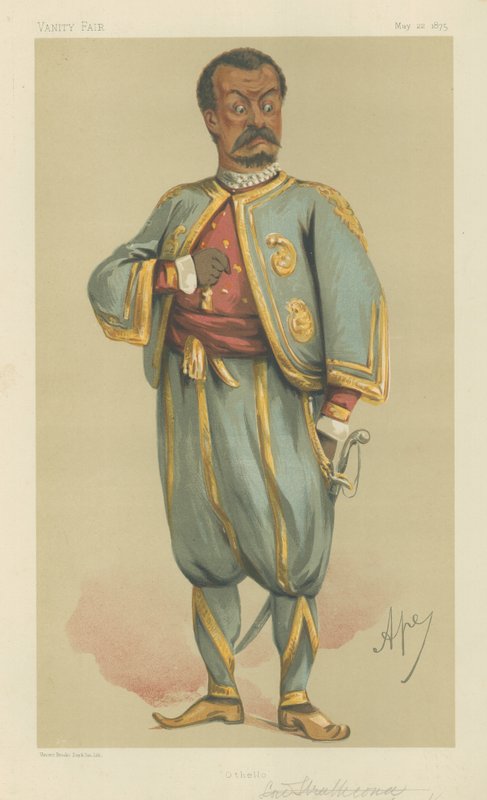 Bay Tommaso Salvini by Carlo Pellegrini