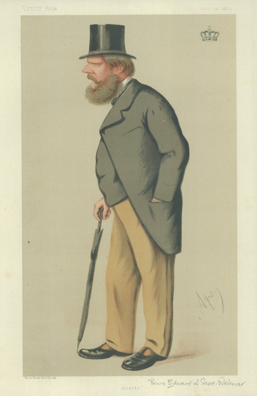Saxe-Weimar Prensi Edward by Carlo Pellegrini