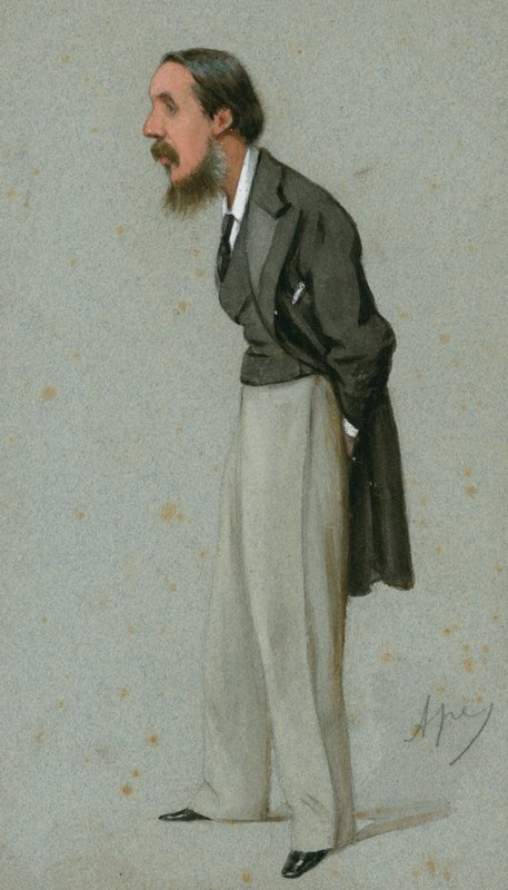 Rivers Wilson, Vanity Fair çizgi filmi, 9 Kasım 1878, orijinal sanat eseri by Carlo Pellegrini