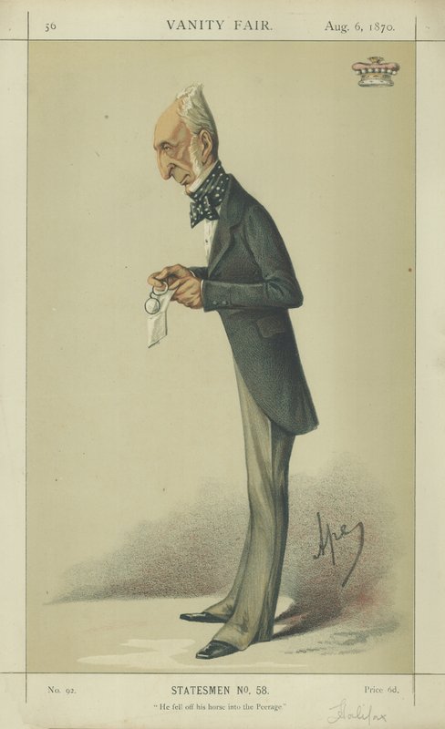 Sir Charles Wood, Lord Halifax by Carlo Pellegrini