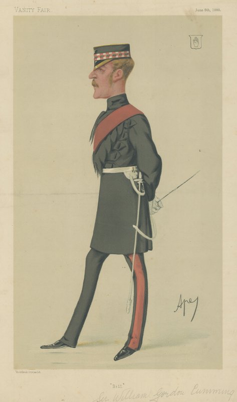 Sir William Gordon Cumming'in by Carlo Pellegrini
