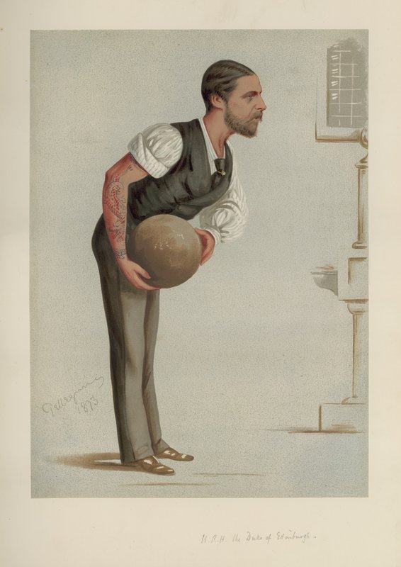Edinburgh Dükü by Carlo Pellegrini