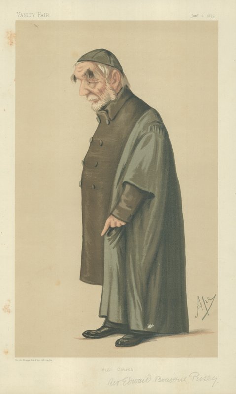 Rev Edward Bouverie Pusey by Carlo Pellegrini