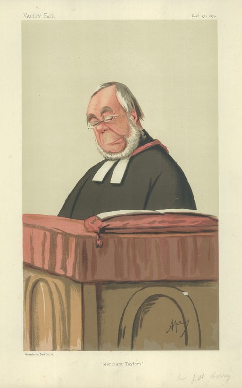 Muhterem James Augustus Hessey by Carlo Pellegrini
