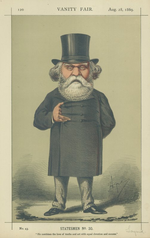 Sağ Hon AH Layard by Carlo Pellegrini